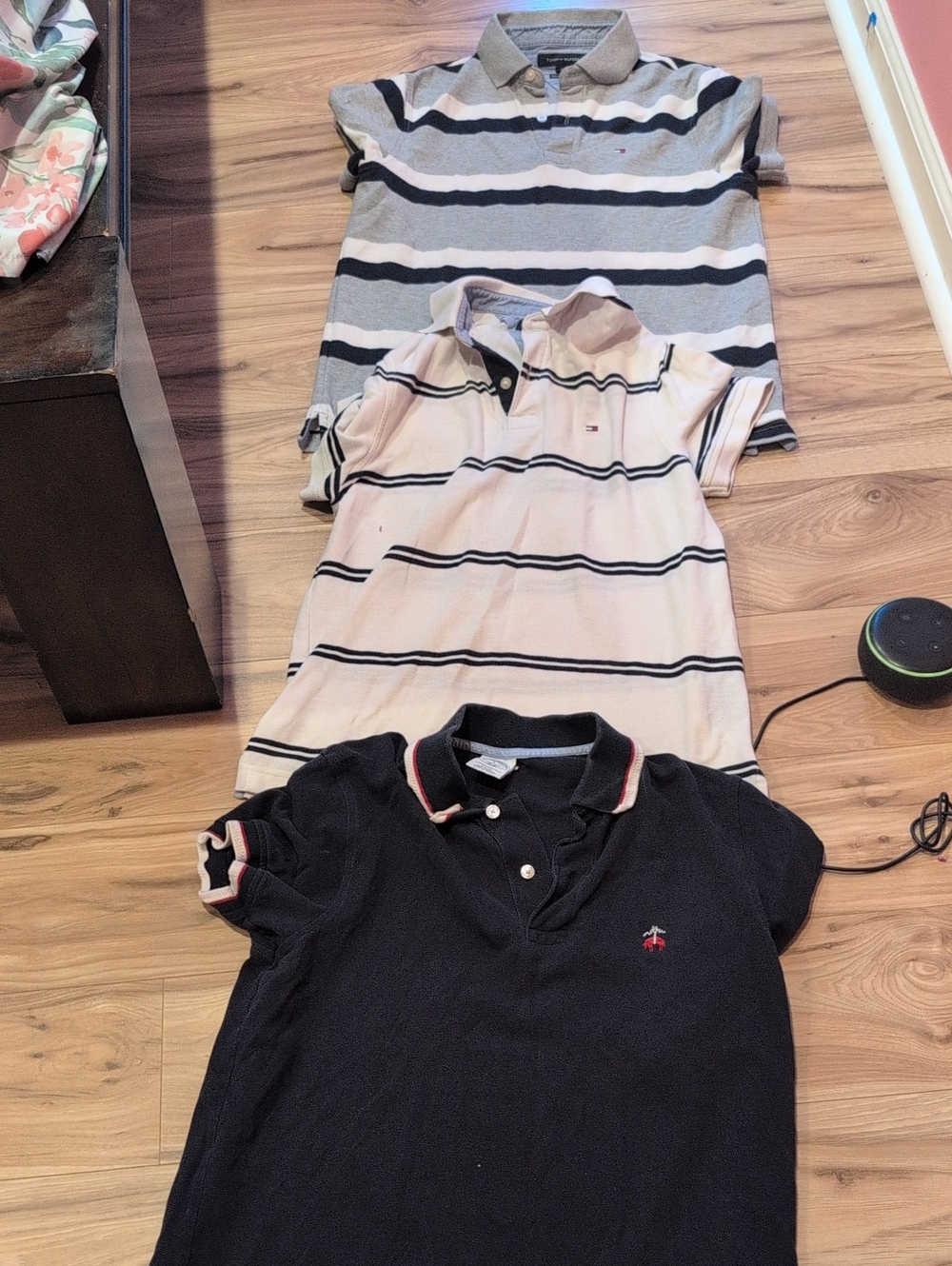Tommy Hilfiger Kids Polo Shirts - Navy, Light Pink, Gray Big Kids Bundle Deal